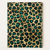 Série Teal et Gold Leopard Design 14 (Dos)