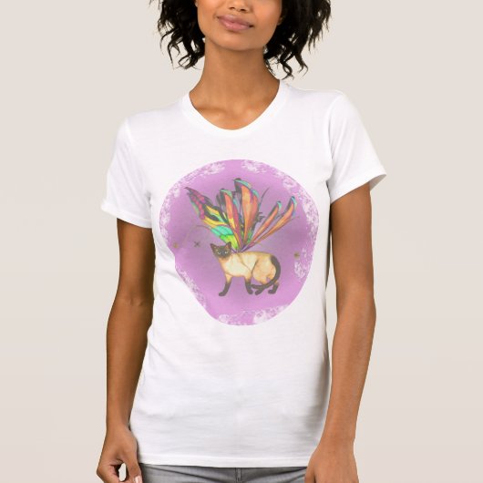 Série un T-shirt 6 de Fae Kitty de 6 (Devant)