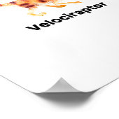 Serie van dinosaurussen poster (Hoek)