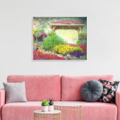 Serie van kleuren canvas afdruk (Insitu (Woonkamer))