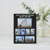 Serie van Onderzetters Roller Briefkaart (Staand voorkant)