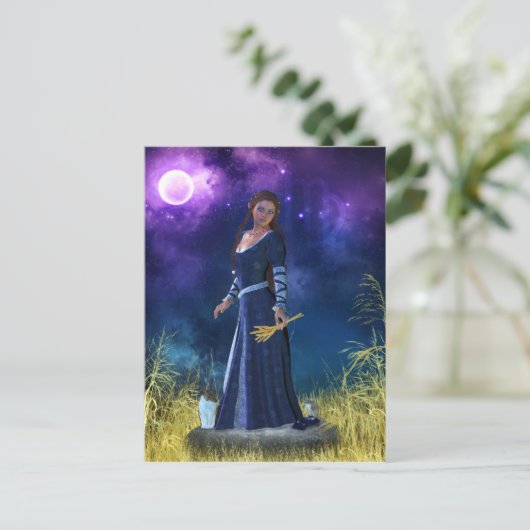 Série Zodiac : Carte Postale Virgo (Debout devant)