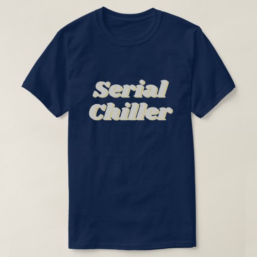 Seriële chiller t-shirt (Design voorkant)