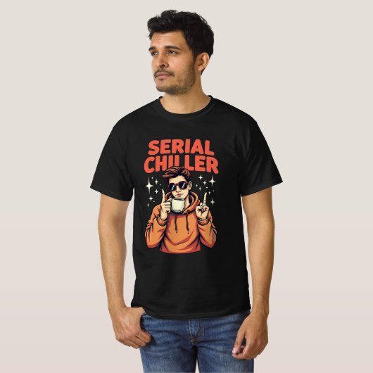 Seriële chiller T-Shirt (Voorkant volledig)