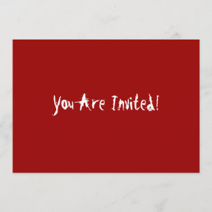 Seriële Killer Halloween-partij Kaart