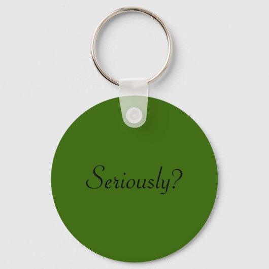 serieus? sleutelhanger (Voorkant)