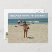 Sérieusement Bonne Carte Postale Venice Beach ! (Devant / Derrière)