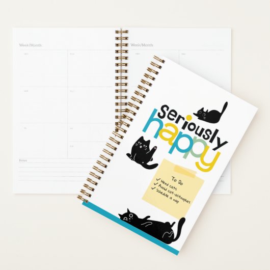 Sérieusement heureux planificateur (Devant avec enveloppe)