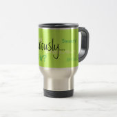 Sérieusement tasse de café de voyage (Devant droit)