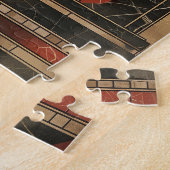 serieuze rechter legpuzzel (Zijkant)