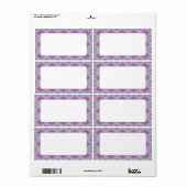 SERING ARGYLE BREISEL 5x9,5 cm Labels (Full Sheet)