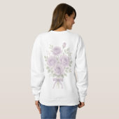 Sering Bloem Moederdag Sweatshirt (Achterkant volledig)