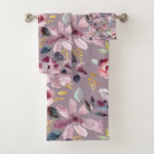 Sering Bloemmotief Bad Handdoek (Insitu)