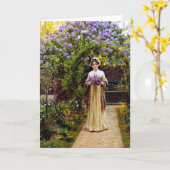 Sering door Edmand Blair Leighton Kaart (Gele Bloem)