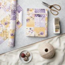 Sering Geel Quilt Gingham Cottagecore Bloem