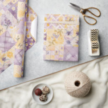 Sering Geel Quilt Gingham Cottagecore Bloem