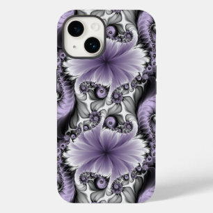 Sering Illusie Abstracte Bloemige Fractale Kunst F Case-Mate iPhone 14 Hoesje