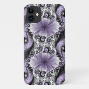 Sering Illusie Abstracte Bloemige Fractale Kunst F iPhone 11 Hoesje