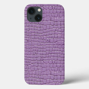 Sering leer effect patroon iPhone 13 hoesje