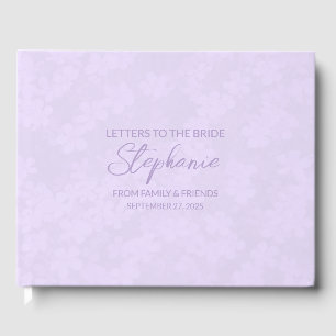 Sering Letters to the Bride Keepsake Notebook Gastenboek