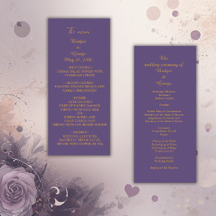 Sering moderne eenvoudige decoratie bruiloft programma