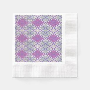 SERINGA ARGYLE BREISELEN Munt Cocktail Papieren Se Servet