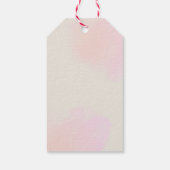 seringen bloemige cadeaubijsluiters cadeaulabel (Achterkant)