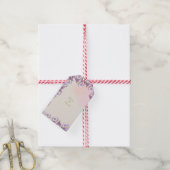 seringen bloemige cadeaubijsluiters cadeaulabel (Met Touw)