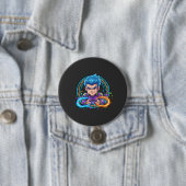 Serious About Funny Gaming Ronde Button 7,6 Cm (In situ)