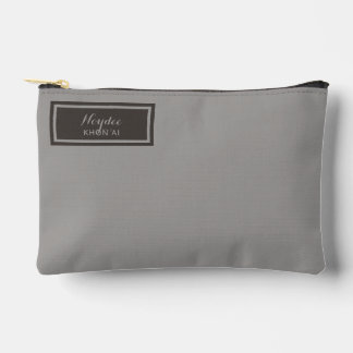 Serious Classic Minimal Simple Grey Etui