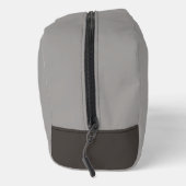 Serious Classic Minimal Simple Grey Toilettasje (Rechts)