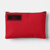 Serious Classic Minimal Simple Red Etui (Voorkant)
