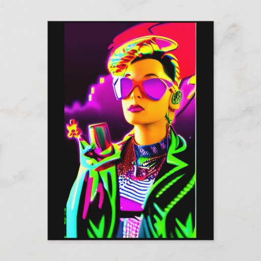 Seriously Saturated Briefkaart (Voorkant)