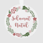 Serment de Noël indonésien, Selamat Natal (dos)