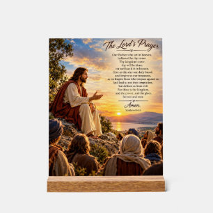Sermon sur la montagne de Jésus Prière du Seigneur