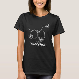 Serotonin Molecule Trippy Rave Edm Festival T-shirt