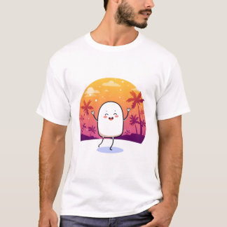 Serotonin & Sunsets – Mood Boosting Golden Hour Ar T-shirt