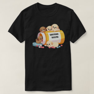 Serotonine Booster Hond T-shirt,Serotonine Booster T-shirt