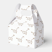 Serotonine Molecular Chemical Formule Bedankdoosjes (Achterkant)