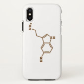 Serotonine Molecular Chemical Formule Case-Mate iPhone Case (Achterkant)