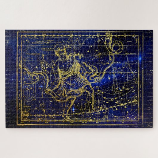 serpens constellatie puzzel (Horizontaal)