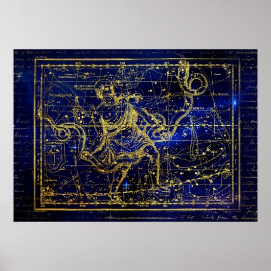 serpens constellation poster (Voorkant)