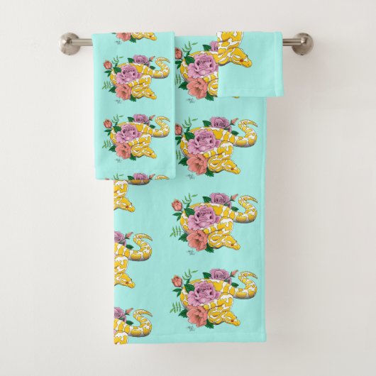 Serpent à bille jaune (En situation)