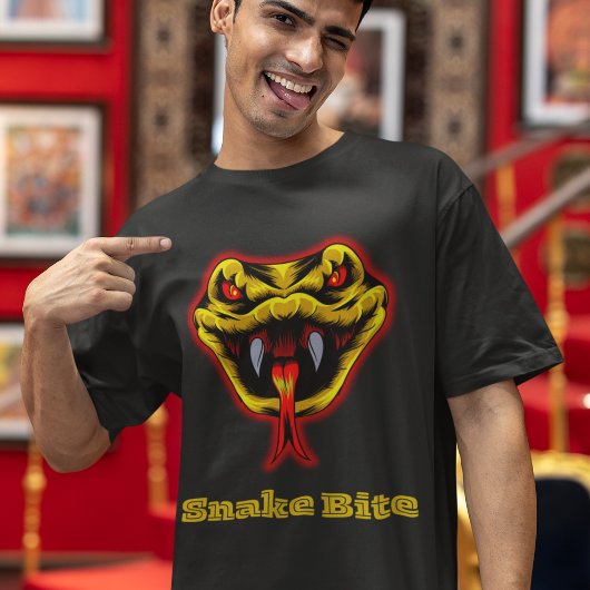 Serpent Bite Guys Graphic Tee T-Shirt