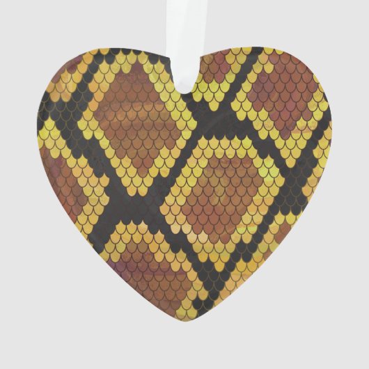 Serpent Brown et impression or (dos)