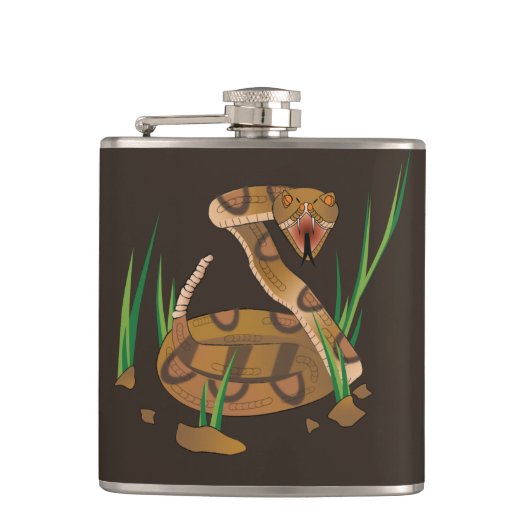 Serpent dans le flacon d'herbe (Devant)