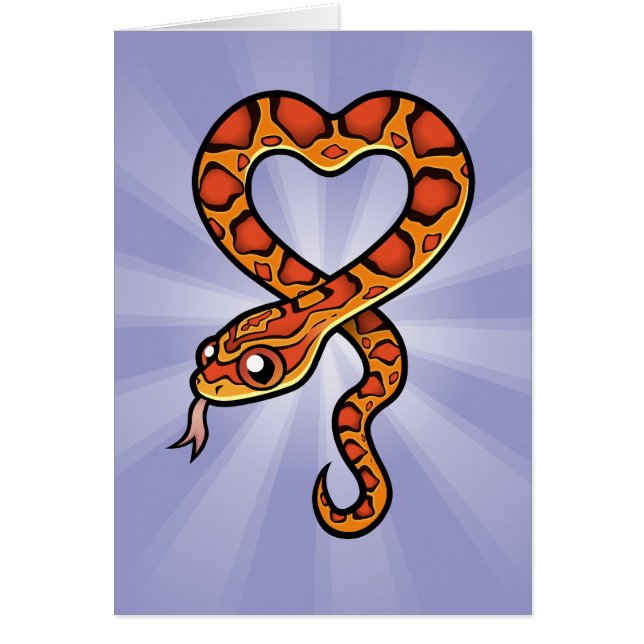Serpent de dessin animé (Devant)