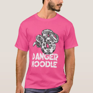 Serpent Drôle - T-shirt Ball Python Danger Noodle