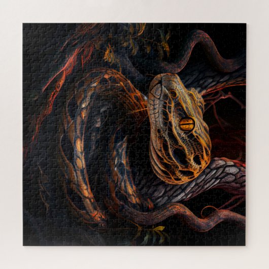 Serpent du puzzle (Horizontal)