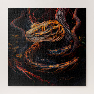 Serpent du puzzle